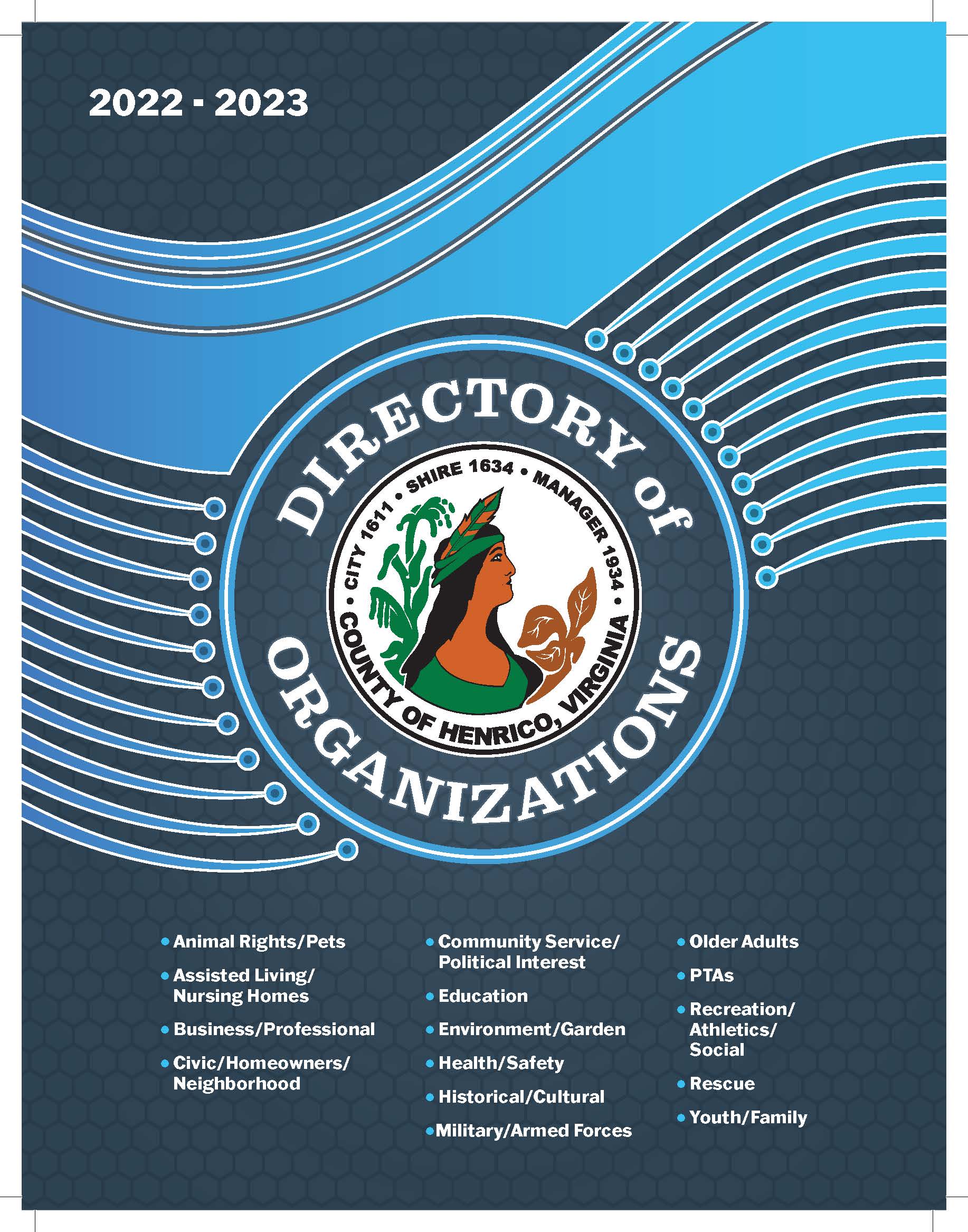 2022 23 Directory Of Organizations Cover