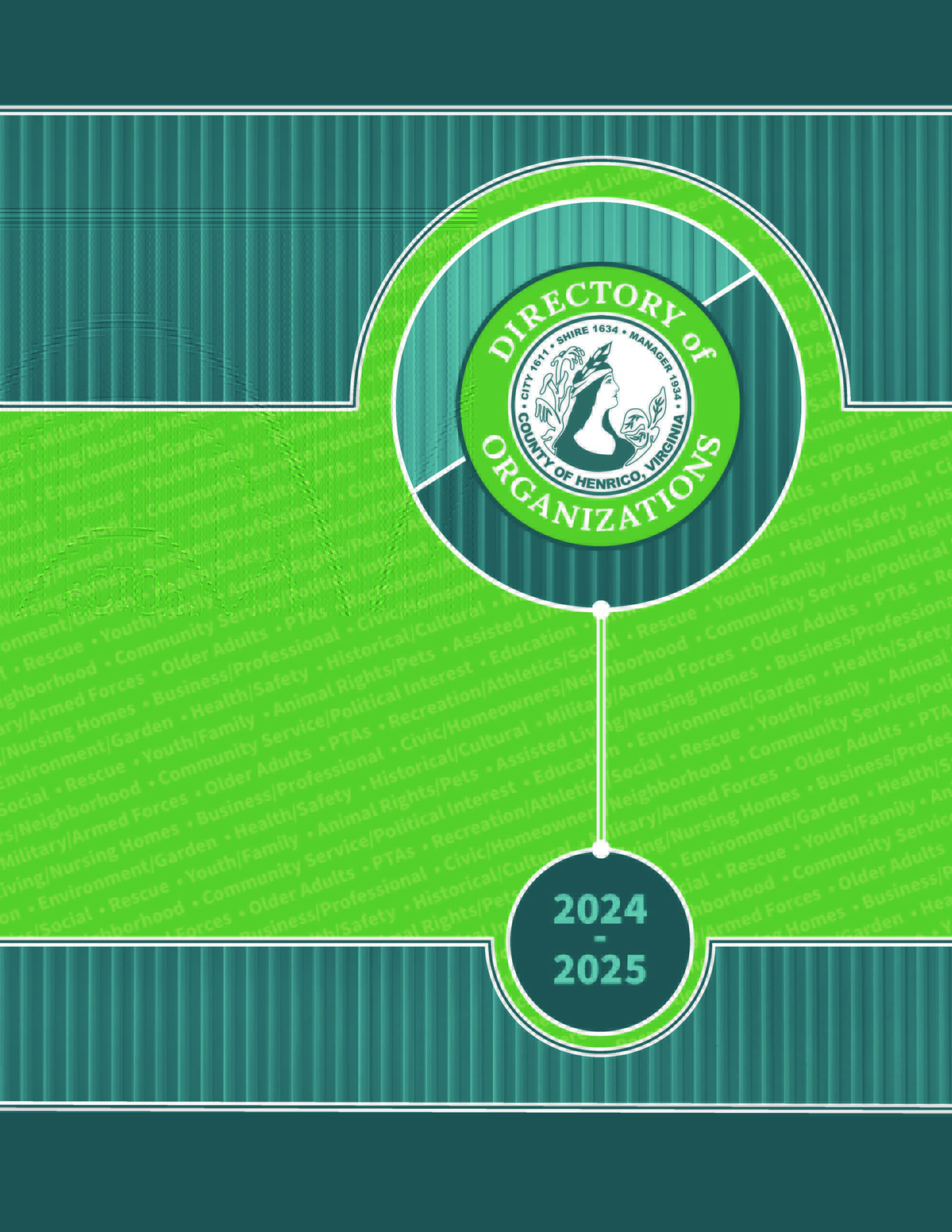 2024-25 Directory of Organizations cover.