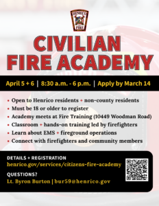 2025 Civilian Fire Academy