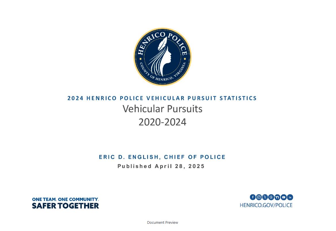 PDF – 2024 Vehicular Pursuit Report