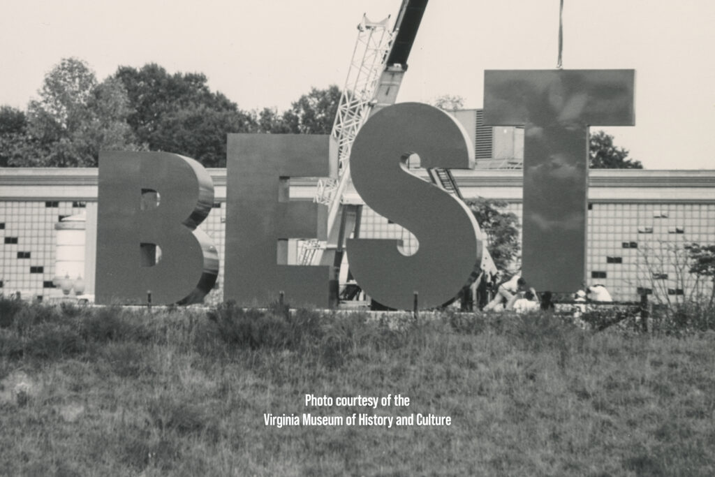 Best Products logo with B E S T in letters of increasing size.