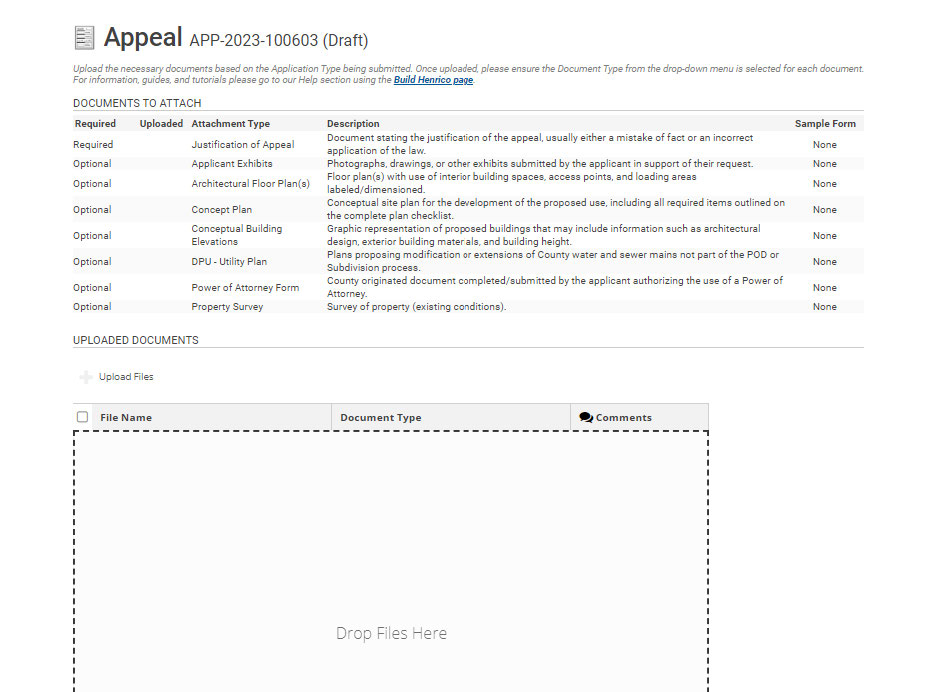 Upload a file that is a Justification of Appeal.