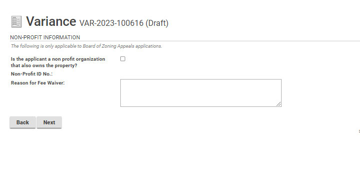 Fill these fields in if you are a non-profit.