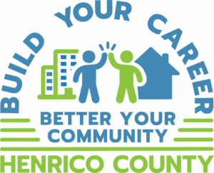 Build Your Career Better Your Community Henrico County logo