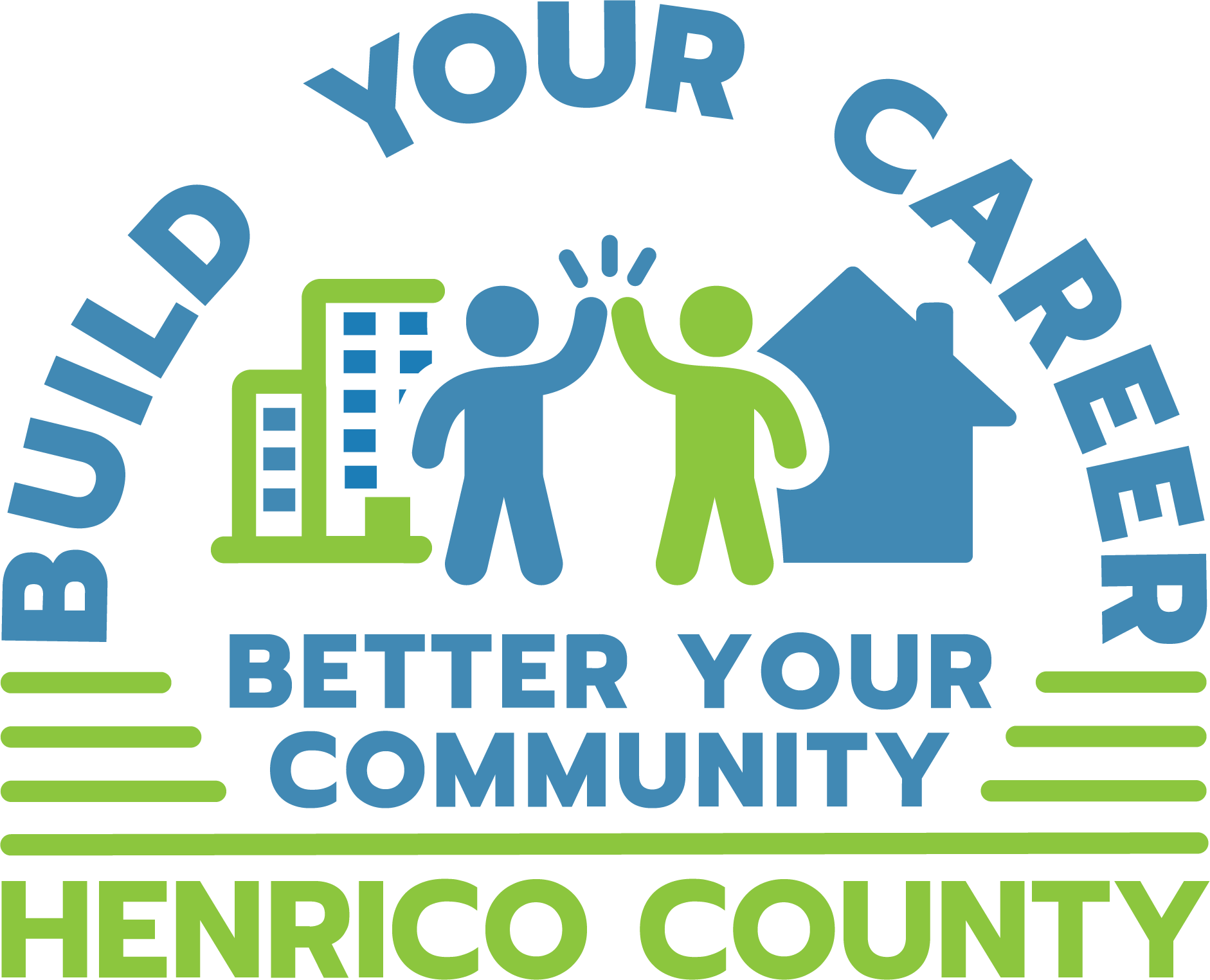 Build Your Career Better Your Community Henrico County logo