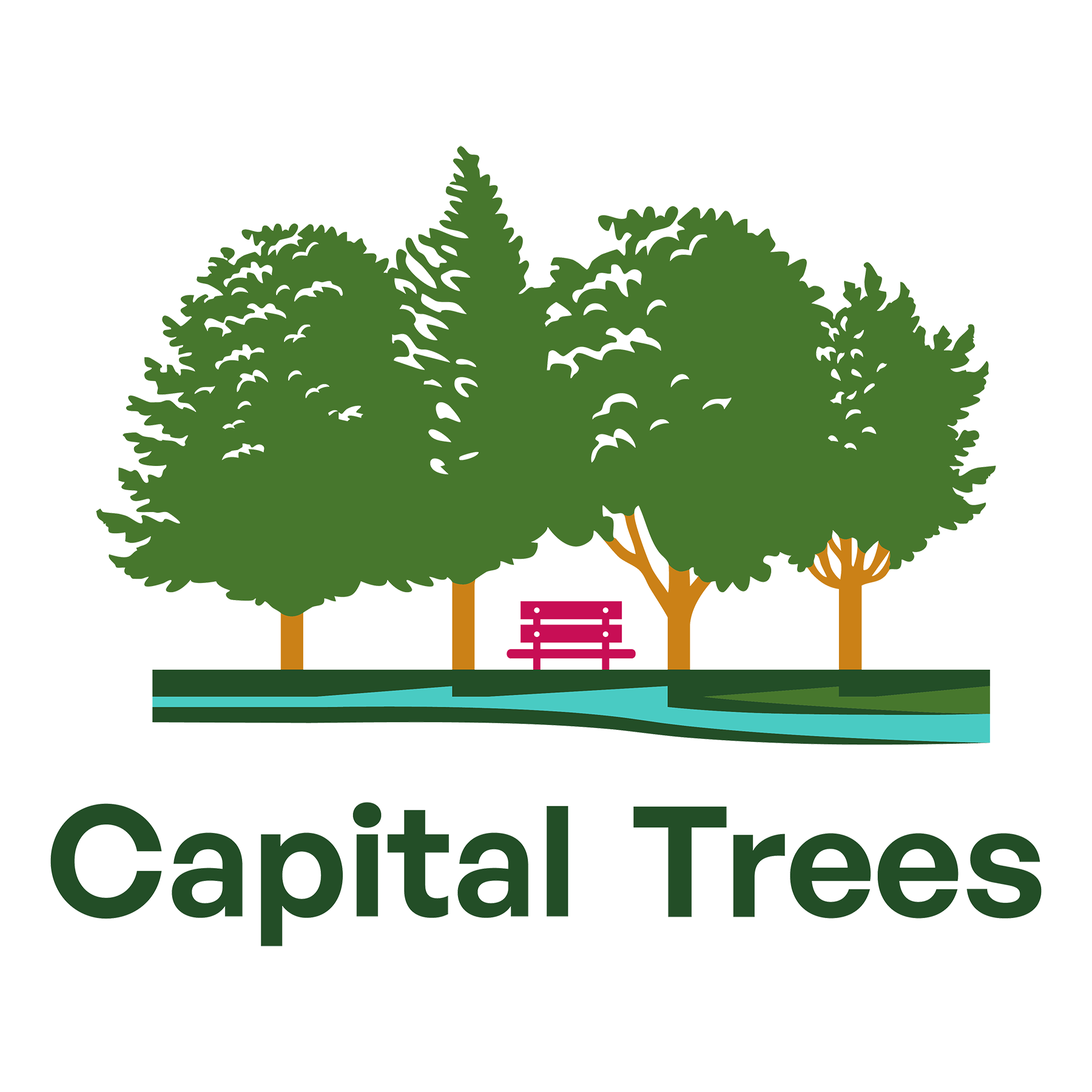 Trees logo for Capital Trees.