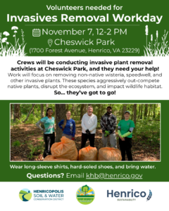 Cheswick Invasives Socials