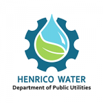 Henrico Public Utilities logo with water droplet