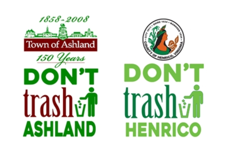  Don't trash central VA logos