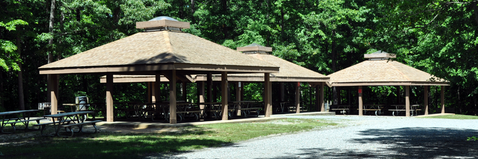 Dorey Park Shelters