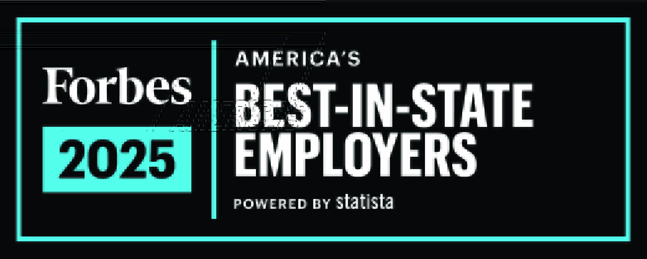 Forbes America's Best-In-State Employers2025 Horizontal Logo