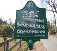 Westhampton Settlement - Henrico County, Virginia