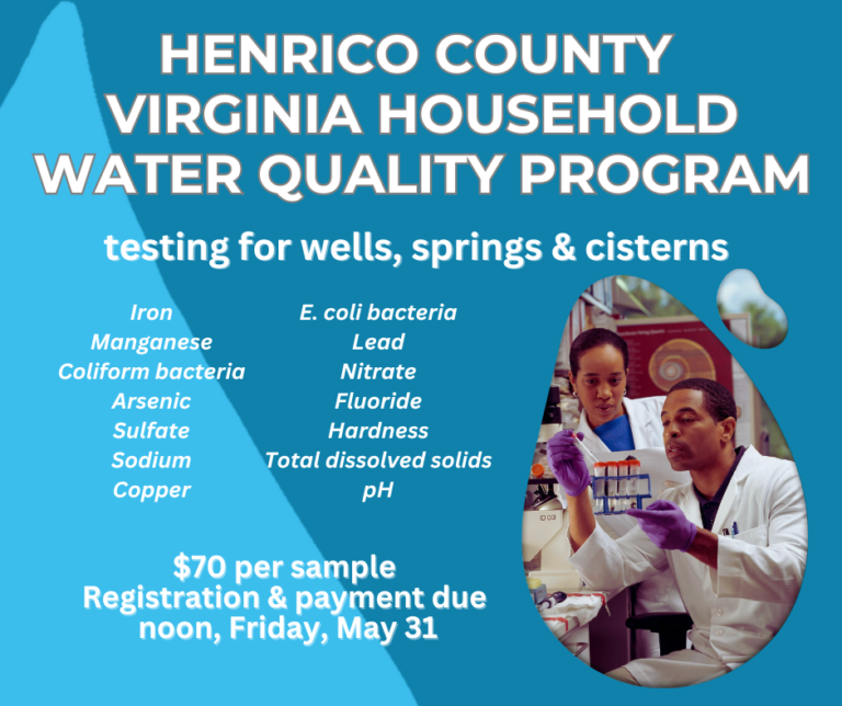Henrico County Testing Clinic For Wells And Other Private Supplies