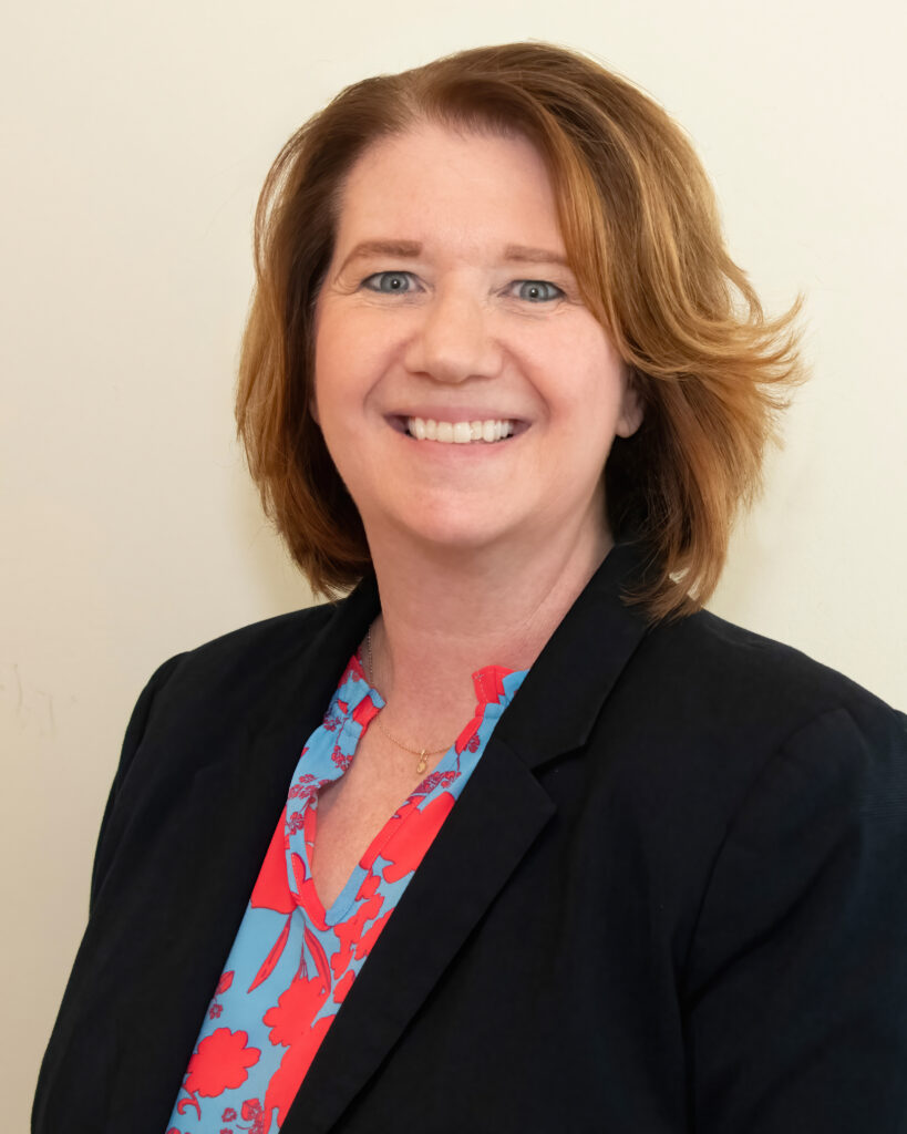 Professional portrait of Janet Starke, president and CEO of The Cultural Arts Center at Glen Allen.