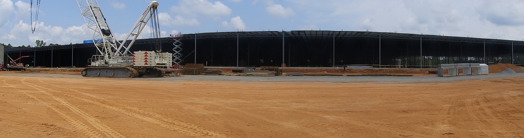 Warehouse under construction