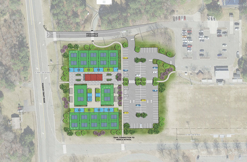 Championship pickleball courts coming to Pouncey Tract Park - Henrico ...