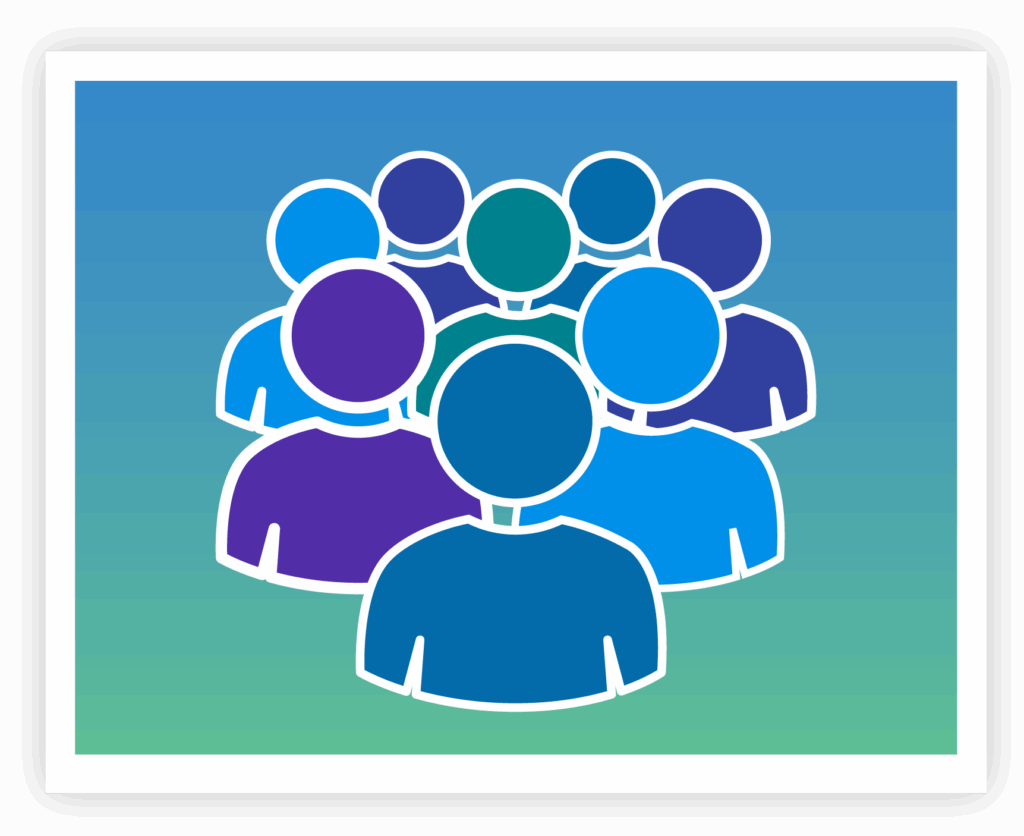 Image of group of people representing protecting people