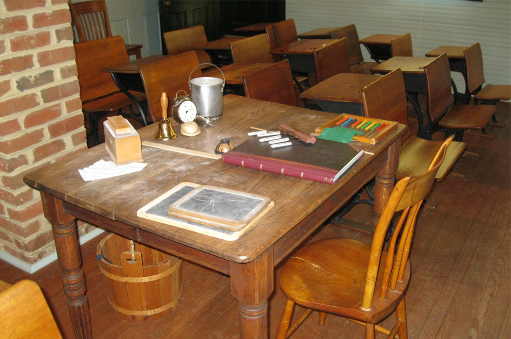 Deep Run Schoolhouse Interior