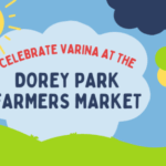 Dorey Park Farmers Market Celebrate Varina/ Opening Day. Balloons, sunshine, clouds, field