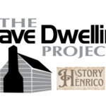 Text: "The Slave Dwelling Project: Campfire Conversation." With the History in Henrico and Civic Season logos