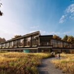 Rendering of Living Building at Wilton Farm