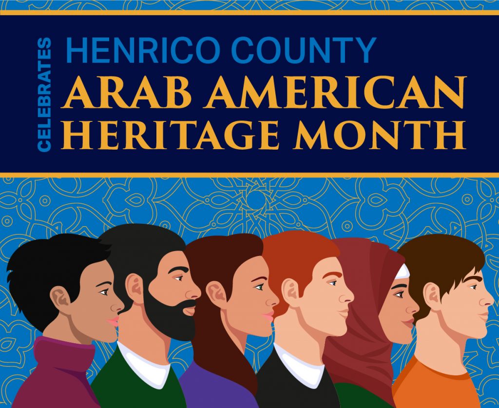 Diverse people of Arab American decent