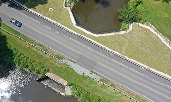 Canterbury Dam at Pump Road over Deep Run