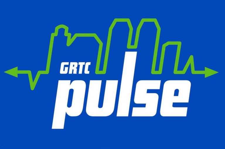 GRTC's Pulse BRT branding logo