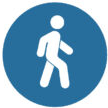 Pedestrian icon