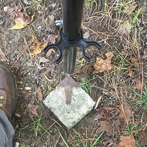 Monument in the field